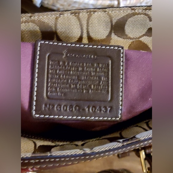 Coach Legacy Limited Edition Holiday Patchwork Leather Tote Bag #10437 - Picture 9 of 11